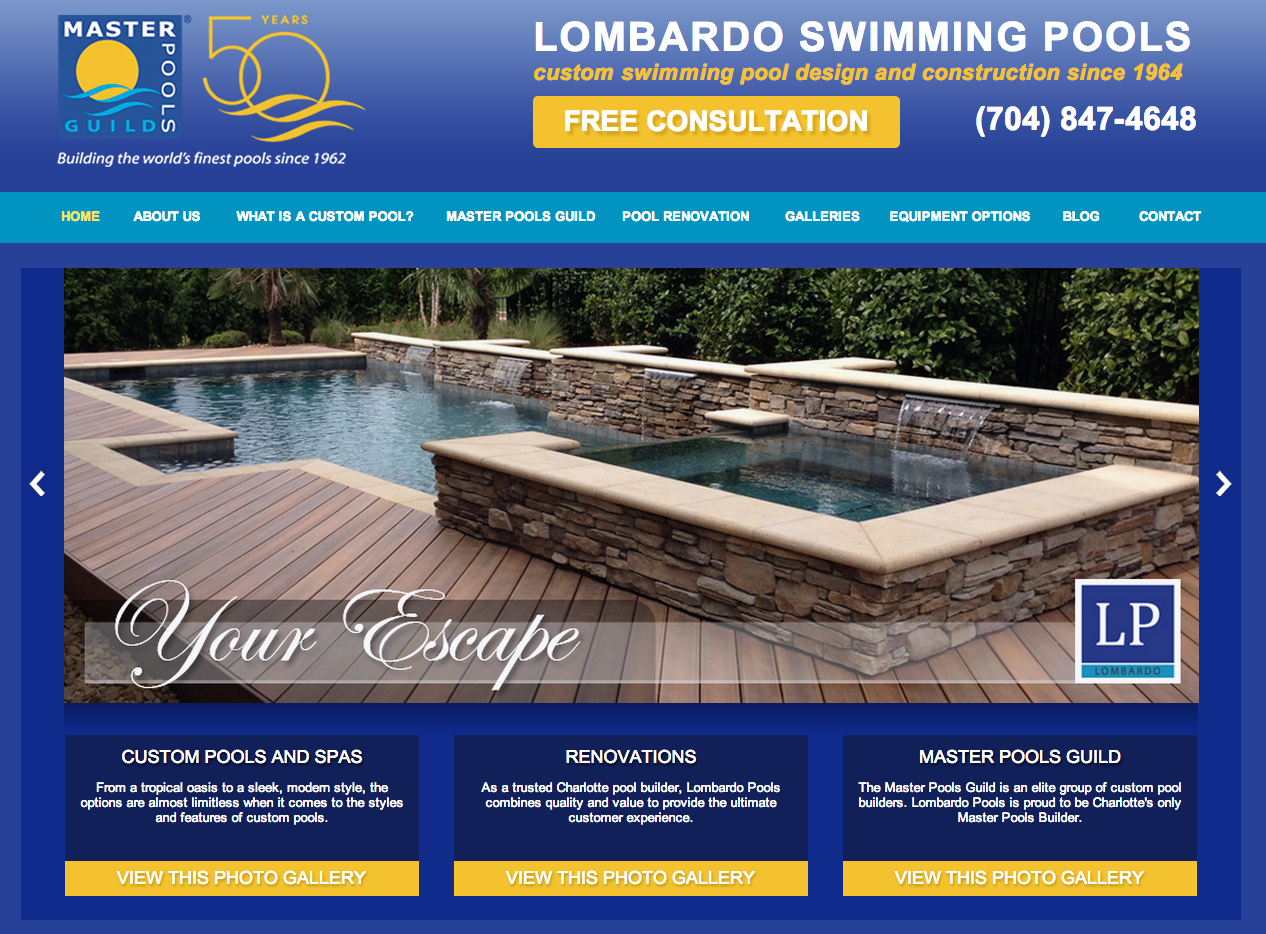 Client Profile: Lombardo Pools