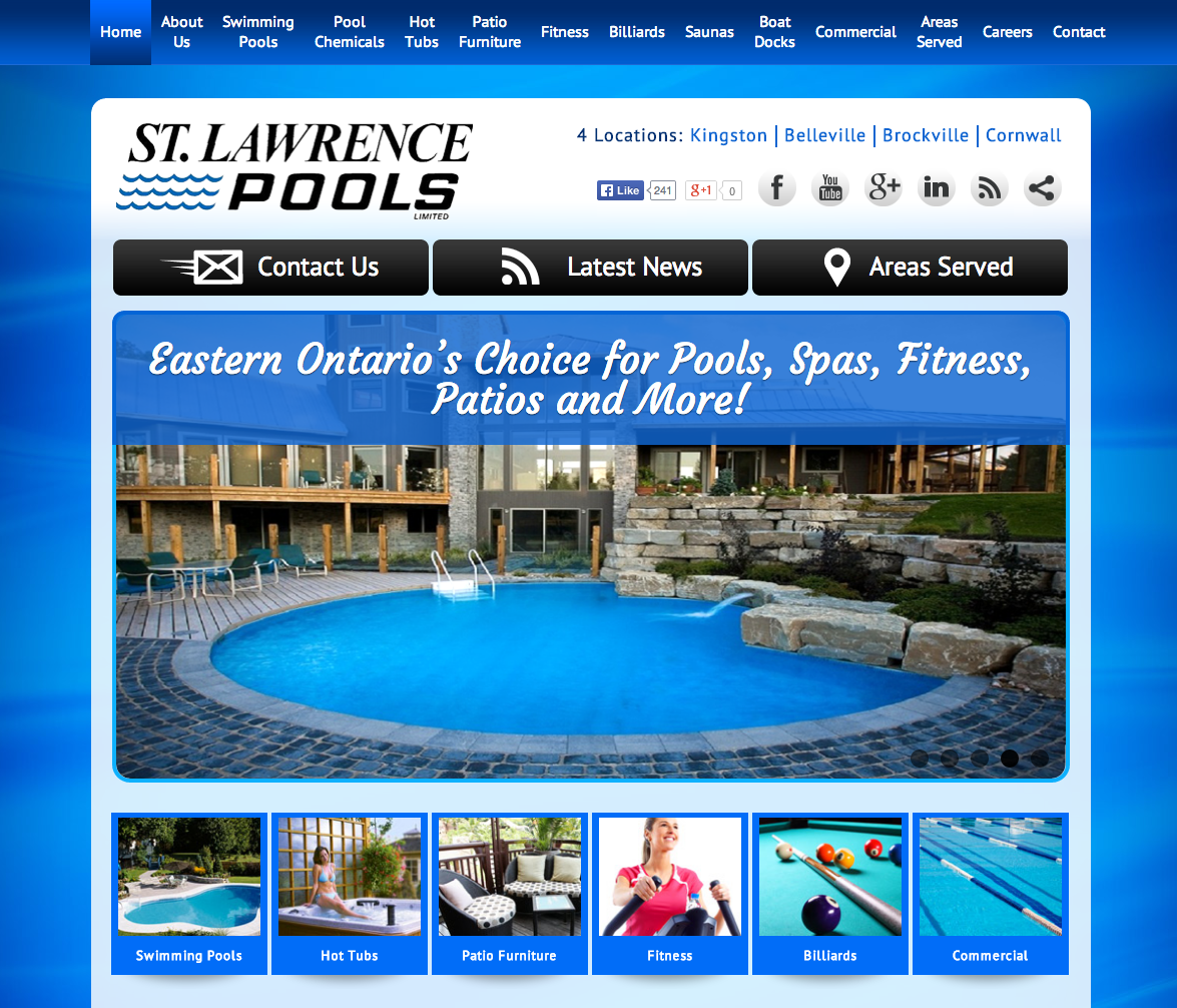 Client Profile: St. Lawrence Pools