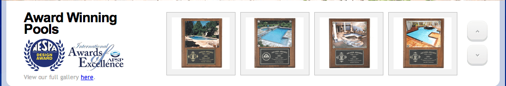 Client Profile: All American Custom Pools and Spas | Pool Marketing Site Digital and Inbound Marketing Agency Houston