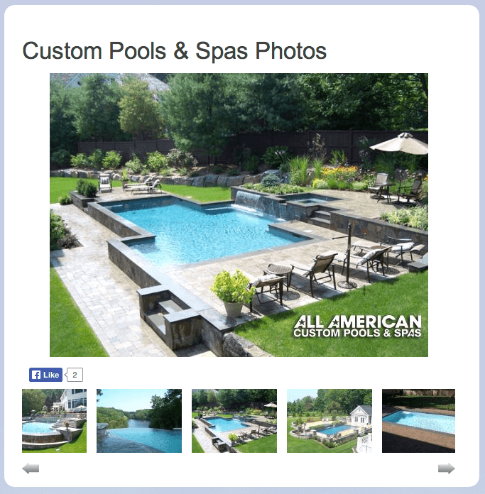 Client Profile: All American Pools | Pool Marketing Site Digital and Inbound Marketing Agency Houston