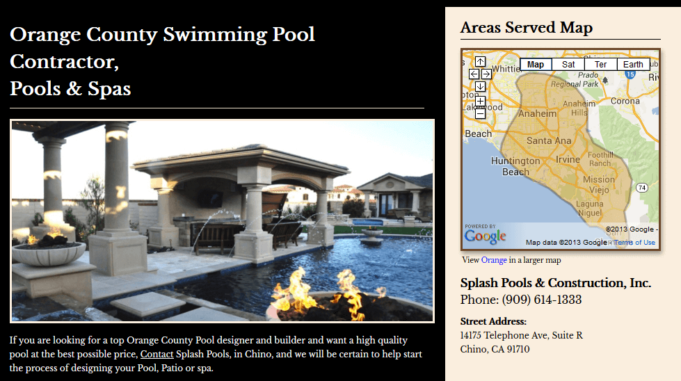 Wanting to build a pool, spa, remodel or backyard design, but not sure what you’d like? Click on each page under the navigation and see a categorized lightbox gallery on each of the pages to give you some inspirational ideas.