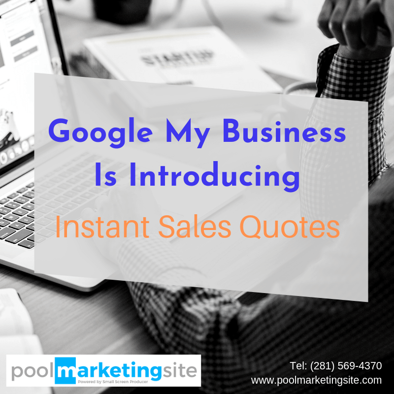 Google My Business Is Introducing Instant Sales Quotes