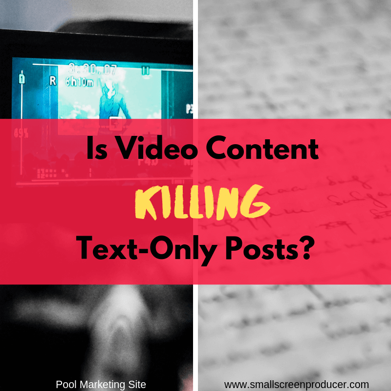 Is Video Content Killing Test-Only Posts?