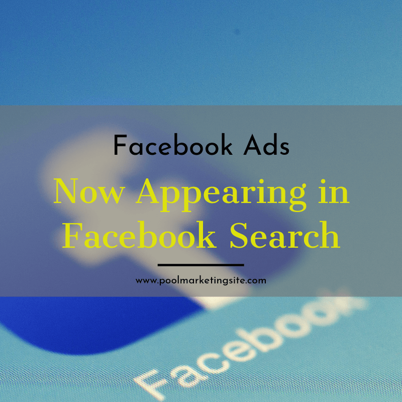 More Facebook Ads Now Appearing in Facebook Search