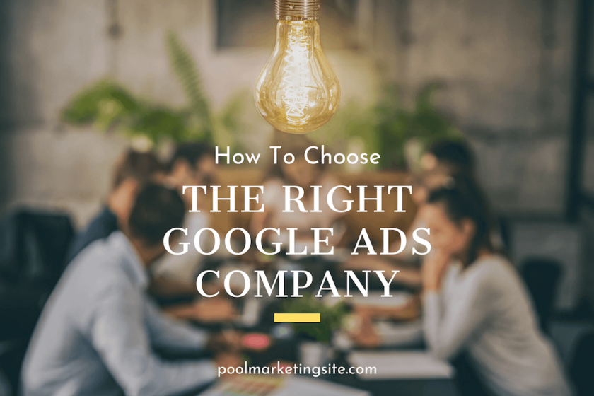 choose the right google ads company