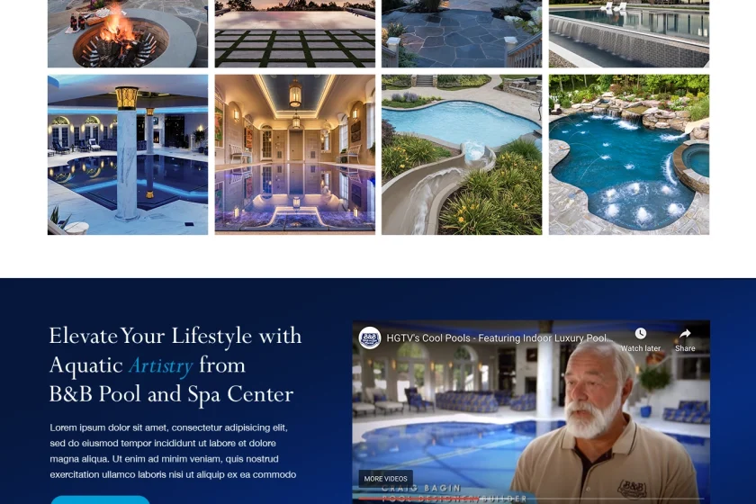 B&B Pool and Spa Center