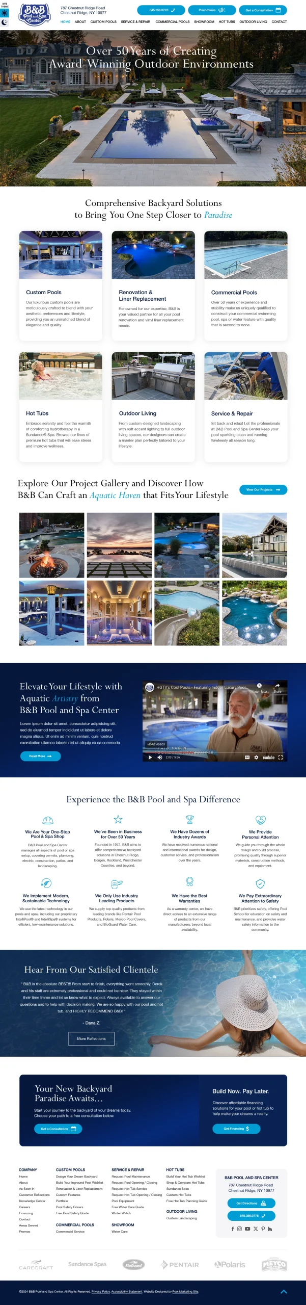 B&B Pool and Spa Center