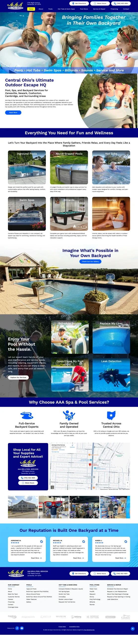 AAA Spa Pool Services