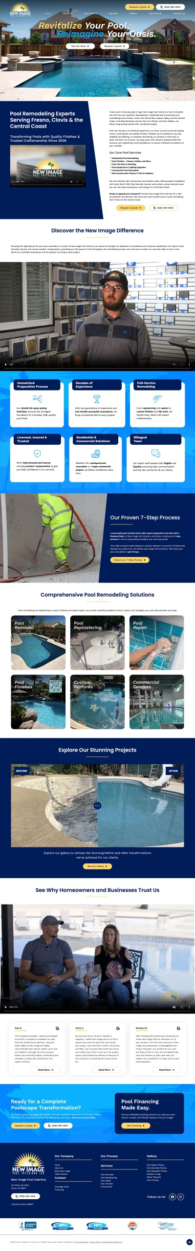 New Image Pool Interiors