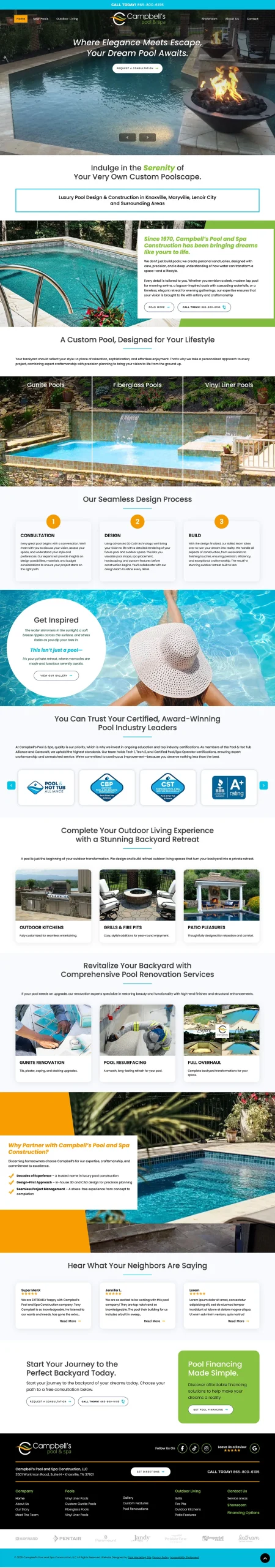 Campbell's Pool & Spa