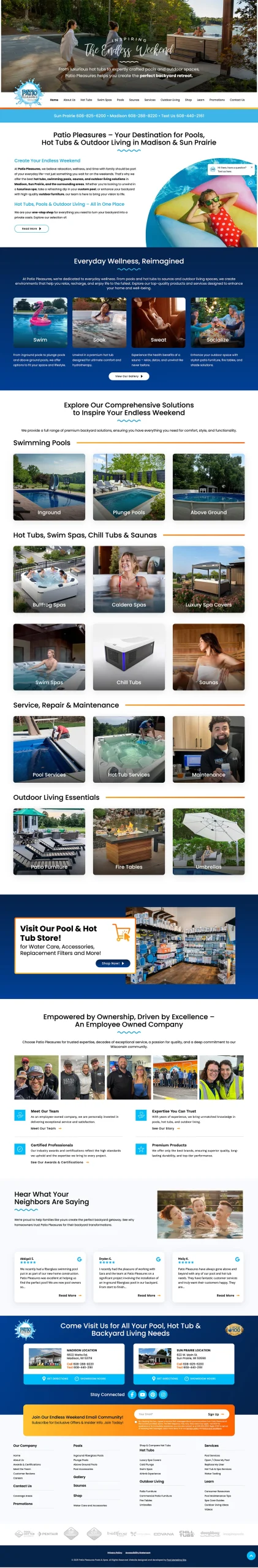 Patio Pleasures Pools & Spa
