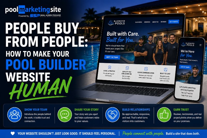 PMS-Make Your Pool Builder Website Human