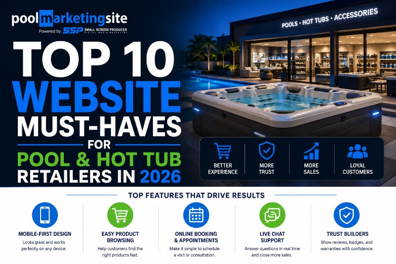 PMS-Top 10 Pool & Hot Tub Retailer Website Must-Haves 2026