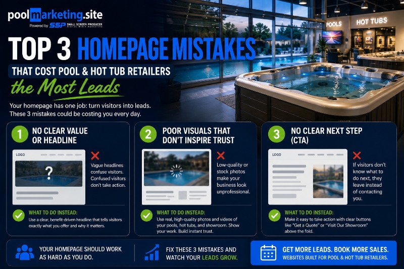 PMS-Top 3 Homepage Mistakes Costing Pool Retailers Leads