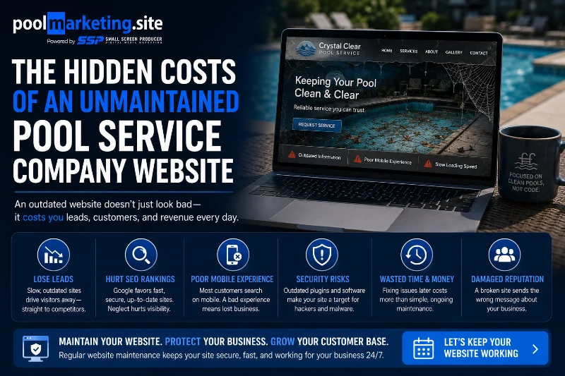 PMS-Hidden Costs of an Unmaintained Pool Service Website
