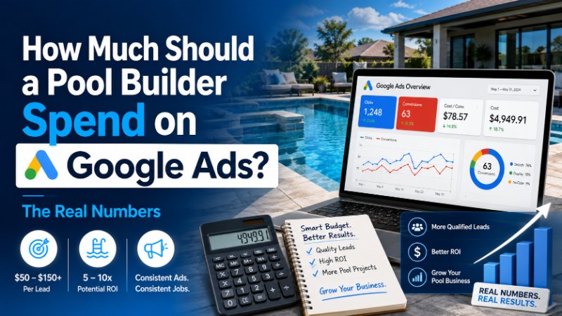 PMS-How Much Should a Pool Builder Spend on Google Ads?