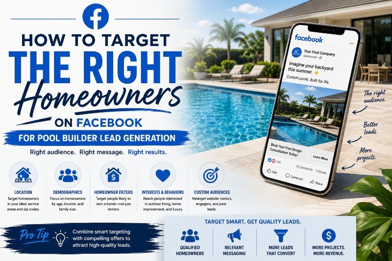 PMS-How to Target Homeowners on Facebook for Pool Builder Leads