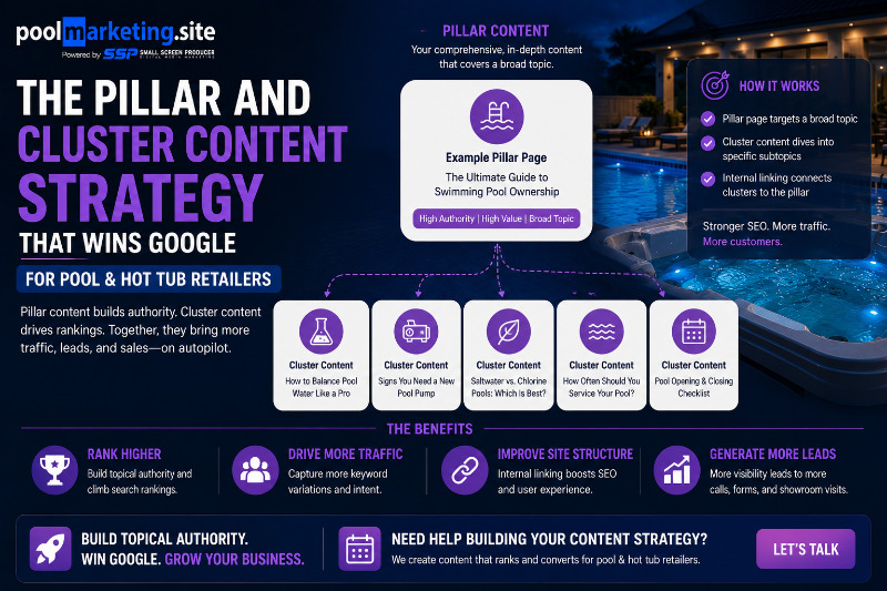 PMS-Pillar & Cluster Content Strategy for Pool Companies