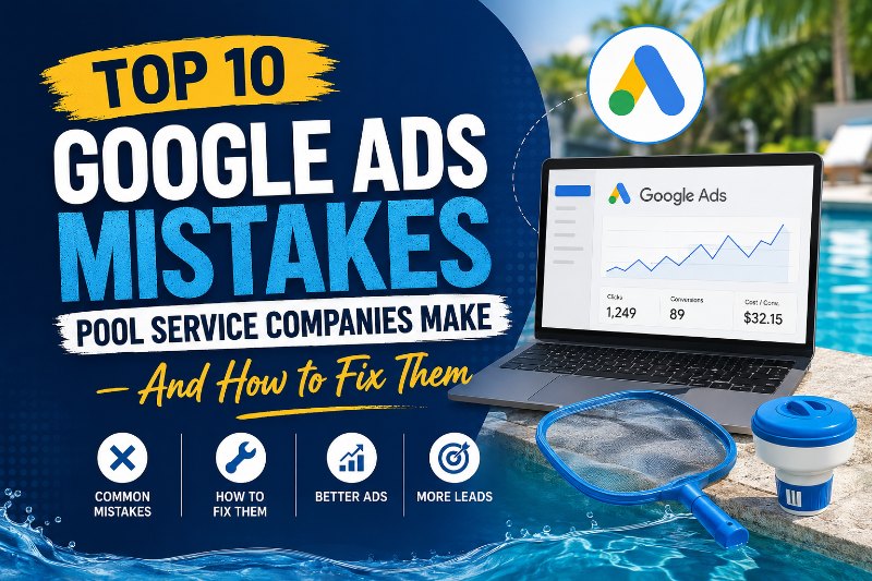 PMS-Top 10 Google Ads Mistakes Pool Service Companies Make