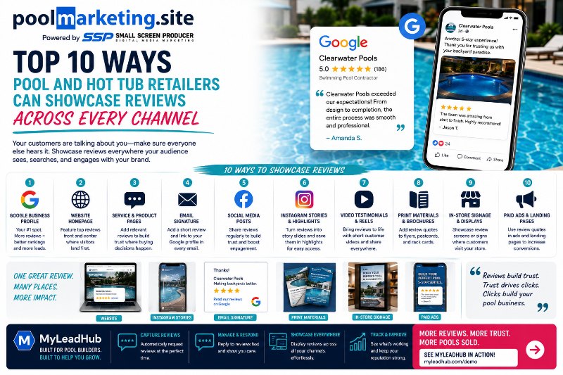 PMS-10 Ways Pool & Hot Tub Retailers Can Showcase Their Reviews