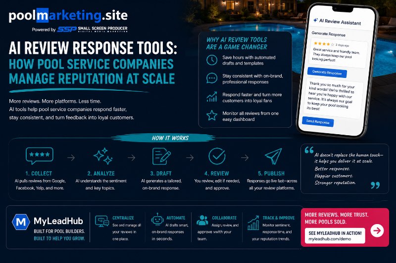 PMS-AI Review Response Tools for Pool Service Companies