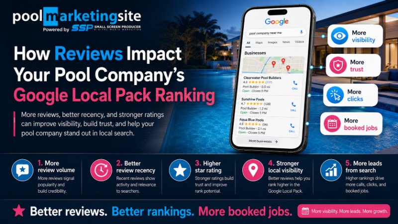 PMS-How Google Reviews Impact Pool Company Local Pack Rankings