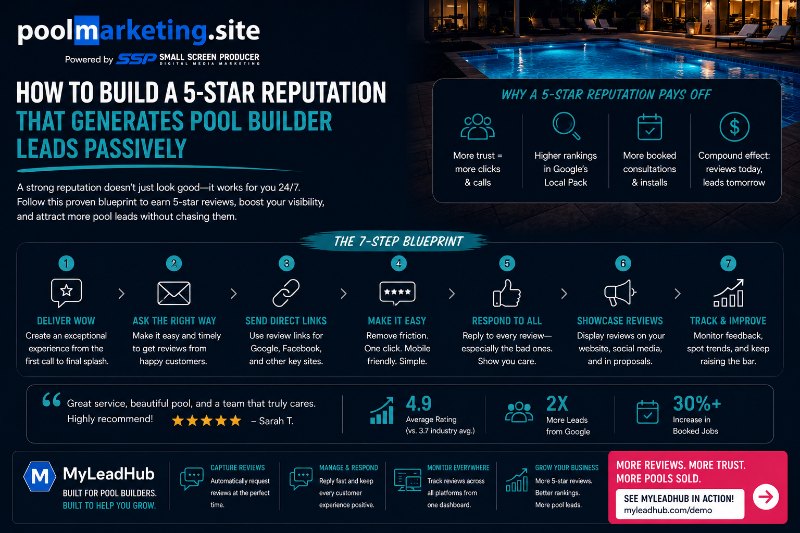 PMS-How Pool Builders Build a 5-Star Reputation That Gets Leads