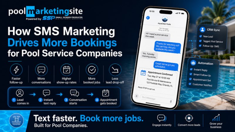 PMS-How SMS Marketing Fills Pool Service Company Schedules