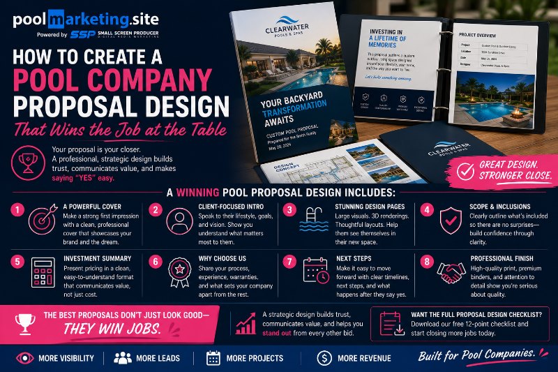 PMS-Pool Company Proposal Design That Wins the Job at the Table