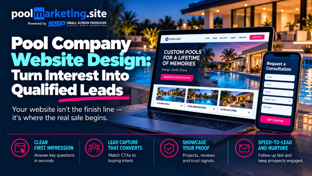 PMS-Pool Company Website Design