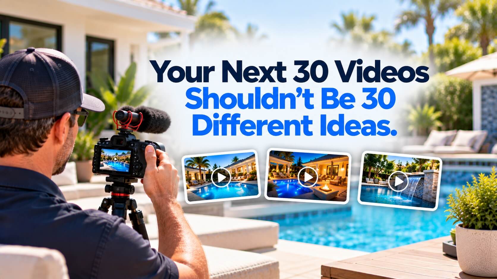 Your Next 30 Videos Shouldn't Be 30 Different Ideas